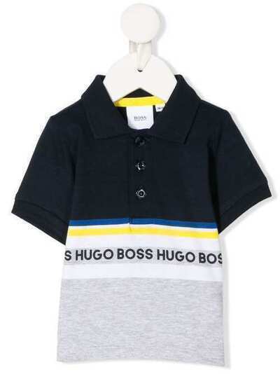 Boss Kids рубашка-поло с логотипом J05773V41