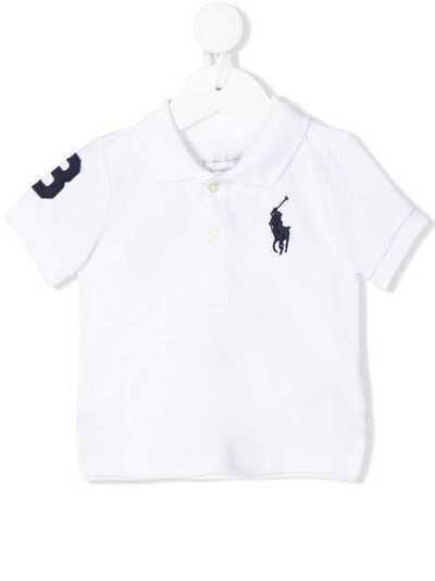 Ralph Lauren Kids рубашка-поло с вышитым логотипом 320670257006