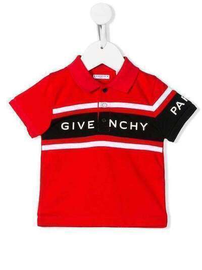 Givenchy Kids рубашка-поло с логотипом H05114991
