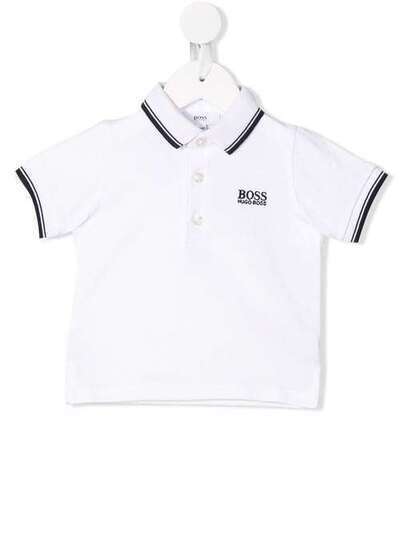 Boss Kids рубашка-поло с полосками J05P0810B