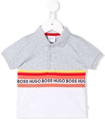 Boss Kids рубашка-поло с логотипом J05773M01
