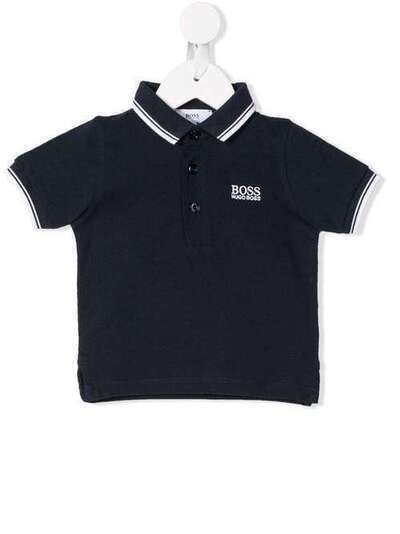 Boss Kids рубашка-поло с полосками J05P08849