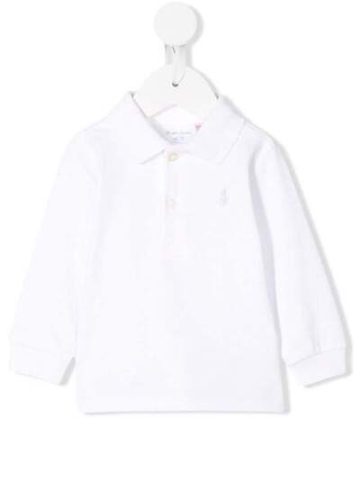 Ralph Lauren Kids рубашка-поло с вышитым логотипом 320748429
