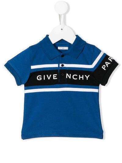 Givenchy Kids рубашка-поло с логотипом H0511481F