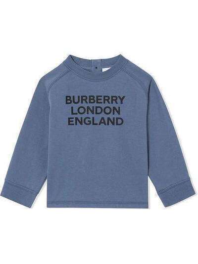 Burberry Kids свитер с длинными рукавами и логотипом 8031790