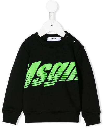 Msgm Kids свитер с логотипом 24001