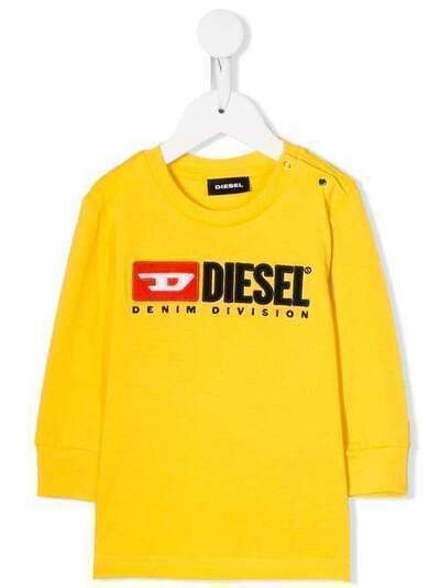 Diesel Kids футболка с логотипом 00K21S00YI9