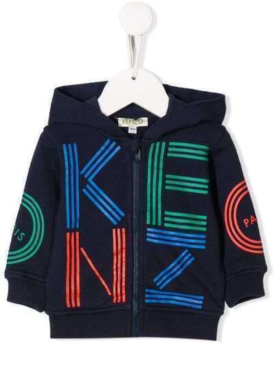 Kenzo Kids худи на молнии с логотипом KP1753704