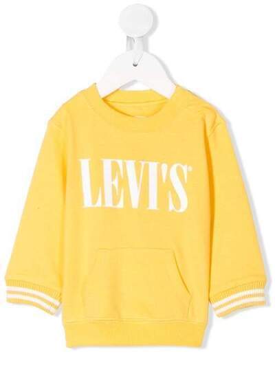 Levi's Kids crew-neck logo sweatshirt 6EB214