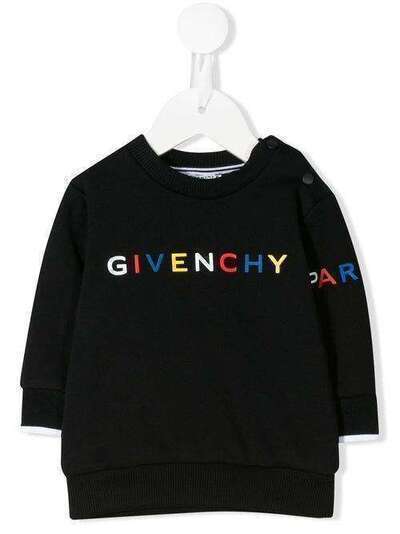 Givenchy Kids толстовка свободного кроя с логотипом H0511209B