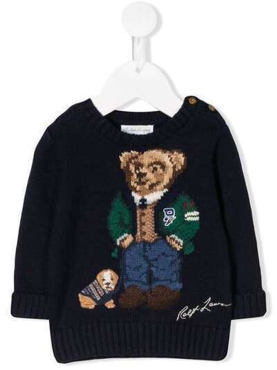 Ralph Lauren Kids свитер с вышивкой 320749897