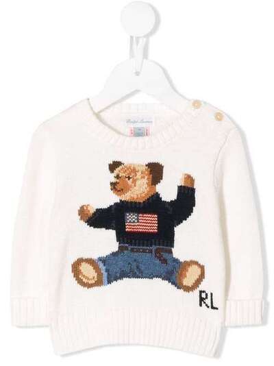 Ralph Lauren Kids свитер с вышивкой 320669571