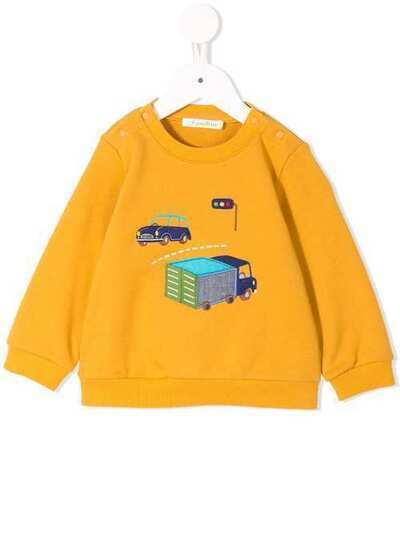 Familiar car embroidered sweatshirt 123330