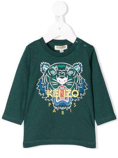 Kenzo Kids топ с вышивкой Tiger KP10688BB57