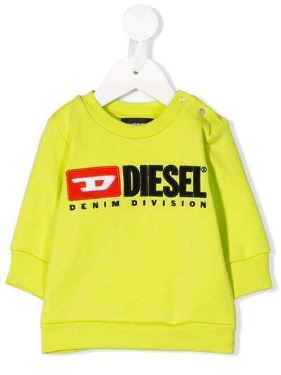 Diesel Kids толстовка с вышитым логотипом 00K1Z70IAJH
