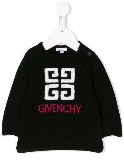 Givenchy Kids джемпер с вышивкой H0510009B