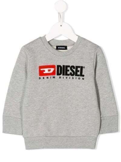Diesel Kids толстовка с логотипом 00K2130IAJHK963