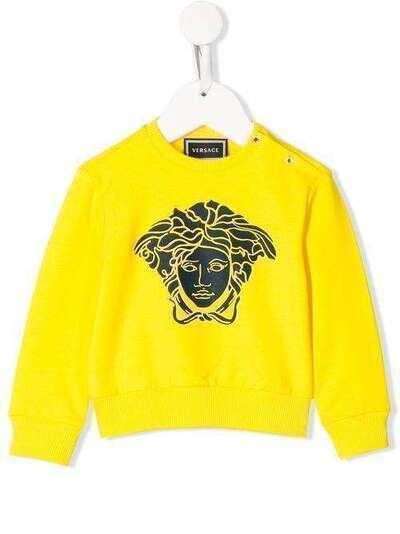 Young Versace свитер с логотипом Medusa YB000134YA000771