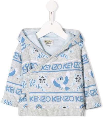 Kenzo Kids худи с запахом KP18503