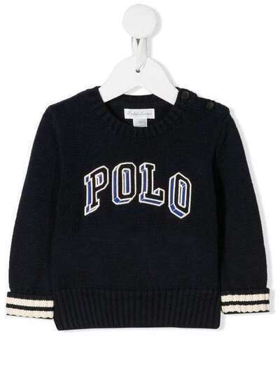 Ralph Lauren Kids свитер с вышитым логотипом 320749920