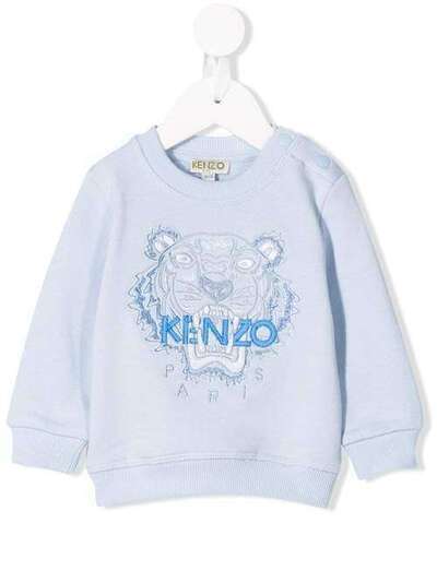 Kenzo Kids джемпер с узором тигра KN15718BB