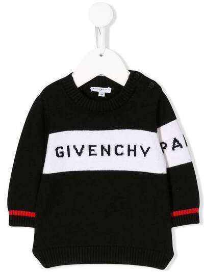 Givenchy Kids топ с логотипом H0510309B