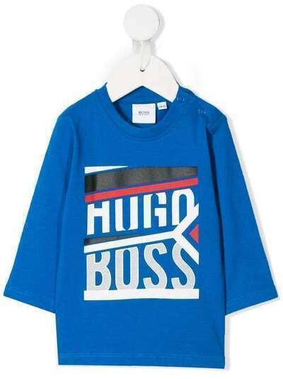 Boss Kids футболка с логотипом J05738869