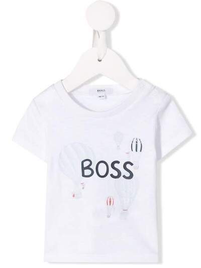 Boss Kids футболка с принтом J9528310B