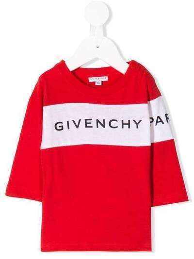 Givenchy Kids футболка с логотипом H05090991