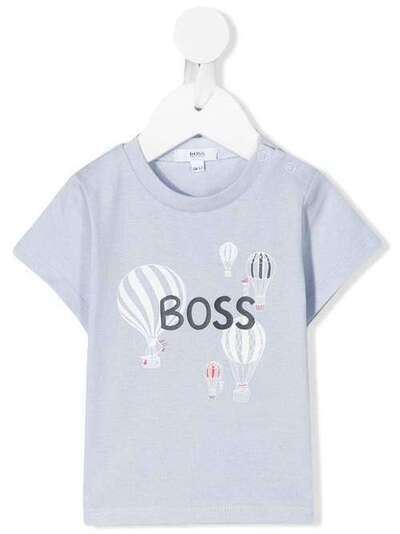 Boss Kids футболка с принтом J95283771