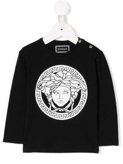 Young Versace футболка с логотипом Medusa YB000073YA00019