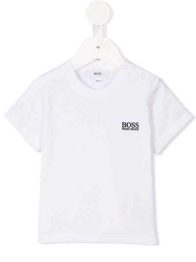 Boss Kids футболка с вышитым логотипом J05P0110B