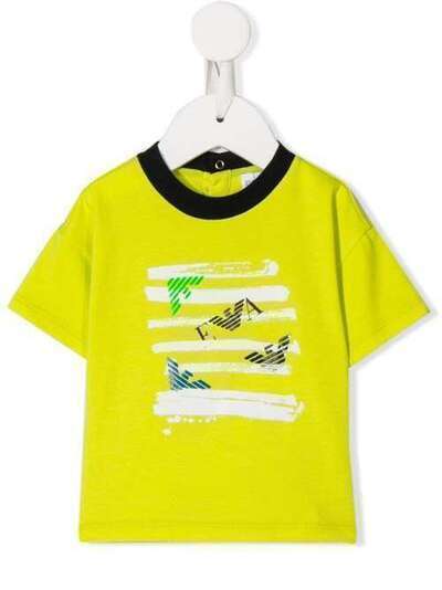 Emporio Armani Kids футболка с короткими рукавами и логотипом 3HHT013J2IZ