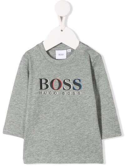 Boss Kids топ с логотипом J05739A33