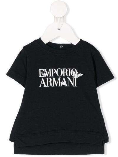 Emporio Armani Kids футболка с логотипом 3HHT024J09Z