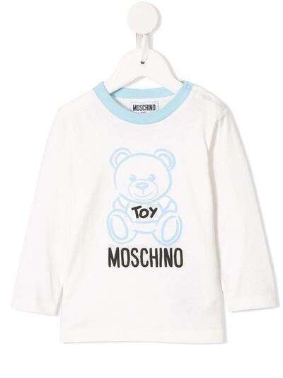 Moschino Kids футболка Teddy Bear MQM01V