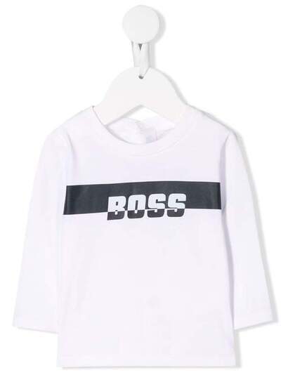 Boss Kids топ с логотипом J9527510B