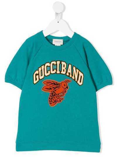 Gucci Kids футболка с принтом Gucci Band 600700XJCC9