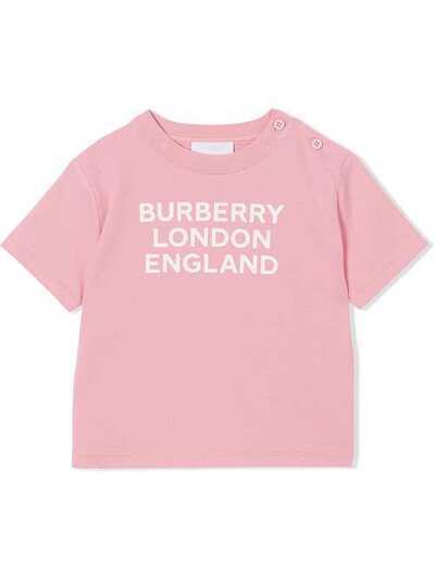 Burberry Kids футболка с логотипом 8028822