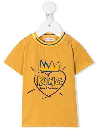 Dolce & Gabbana Kids футболка King L1JT7WG7STH