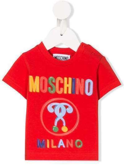 Moschino Kids футболка с логотипом M7M021LBA00