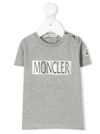 Moncler Kids футболка с логотипом 8C710208790A