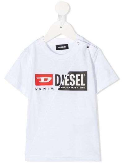 Diesel Kids футболка с логотипом и короткими рукавами 00K28M00YI9K100