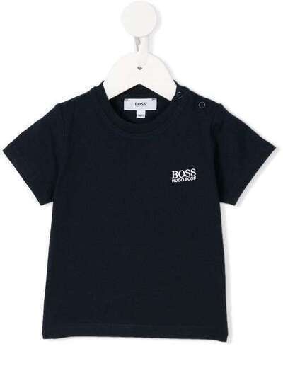 Boss Kids футболка с вышитым логотипом J05P01849