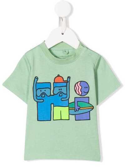 Stella McCartney Kids футболка с принтом 588361SOJB1
