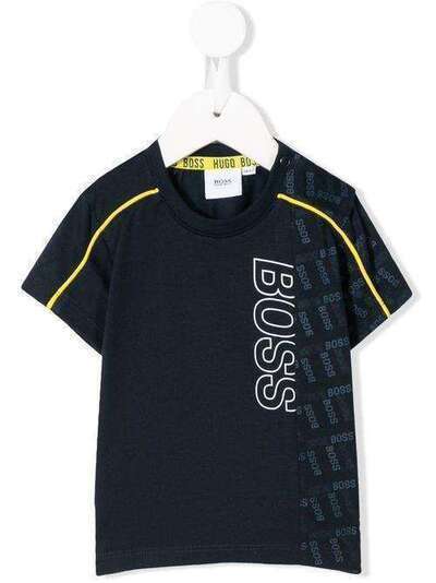 Boss Kids футболка с контрастным логотипом J05761849