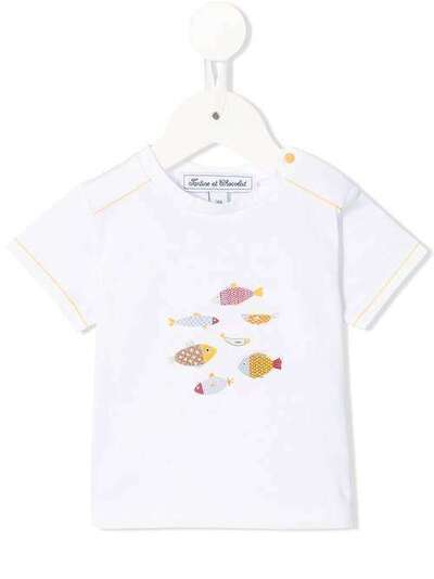 Tartine Et Chocolat футболка с принтом рыб TN10101