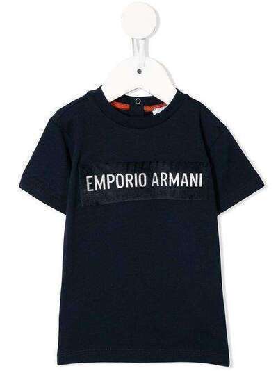 Emporio Armani Kids футболка с логотипом 6GHTE14JGAZ