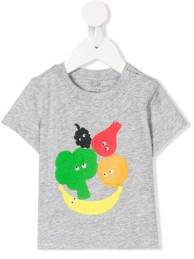 Stella McCartney Kids футболка с фруктовым принтом 540055SMJB5