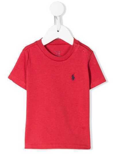 Ralph Lauren Kids футболка с вышитым логотипом 3207036380422YFV